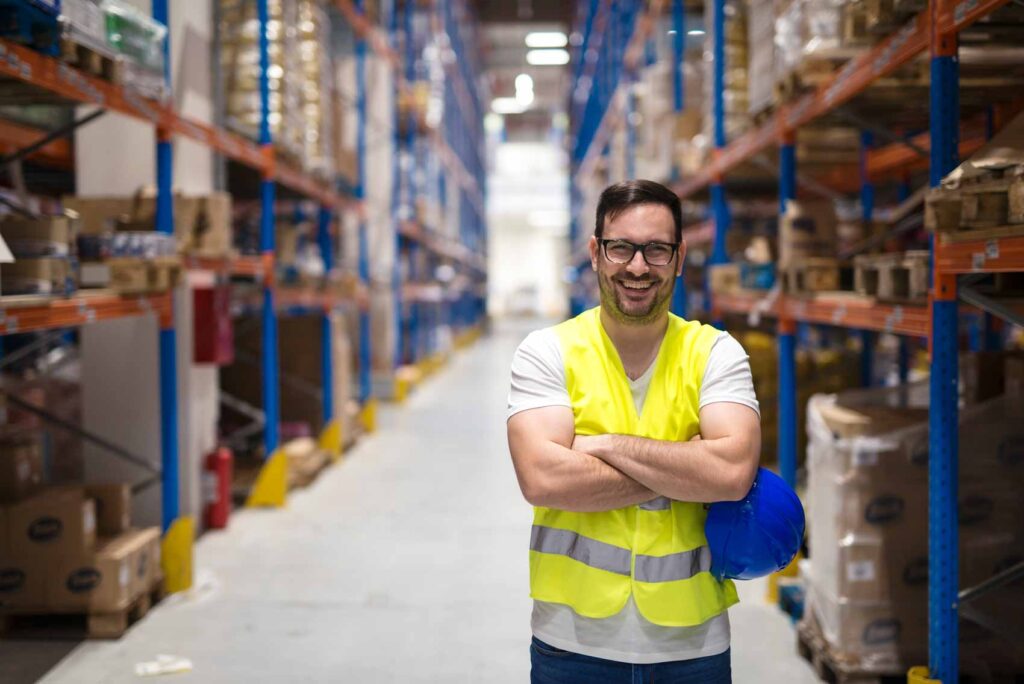 Supply chain worker