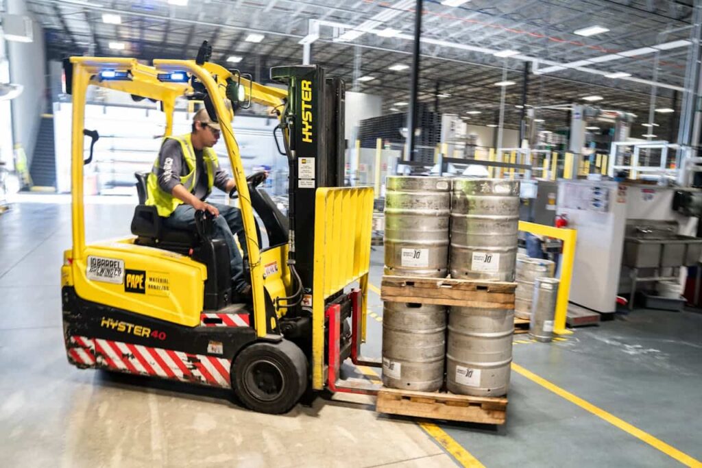 Heavy-Duty Handling Equipment and Trained Operators