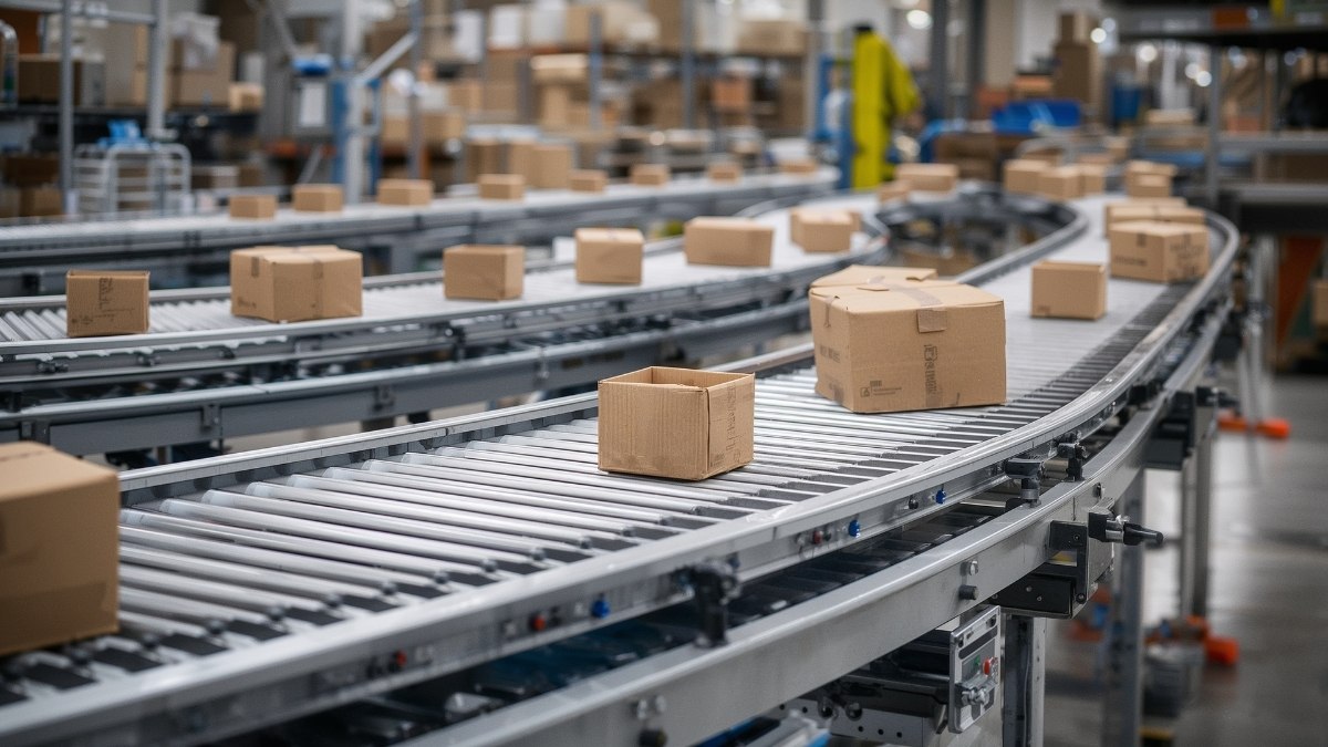 automated roller conveyor system